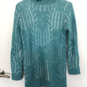 Cache&Cache Women’s Long Sweater with Neck Warmer